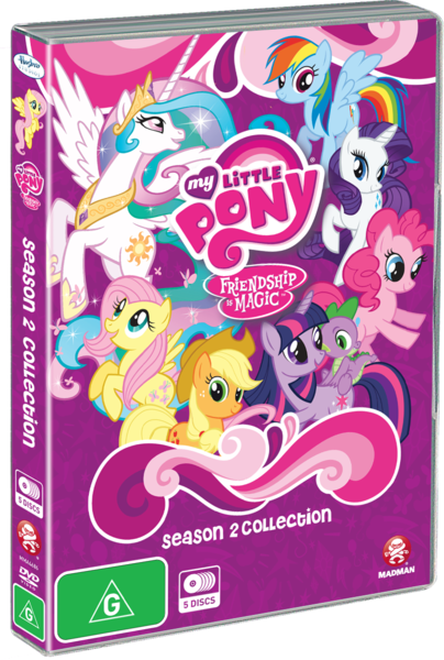 My Little Pony - My Little Pony Friendship Is Magic: Season 2 Complete (404x600), Png Download
