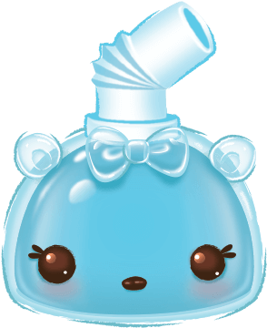 4 112 Nail Polish Nom Blue Razz Polish It - Nom Nom Nail Polish (445x430), Png Download