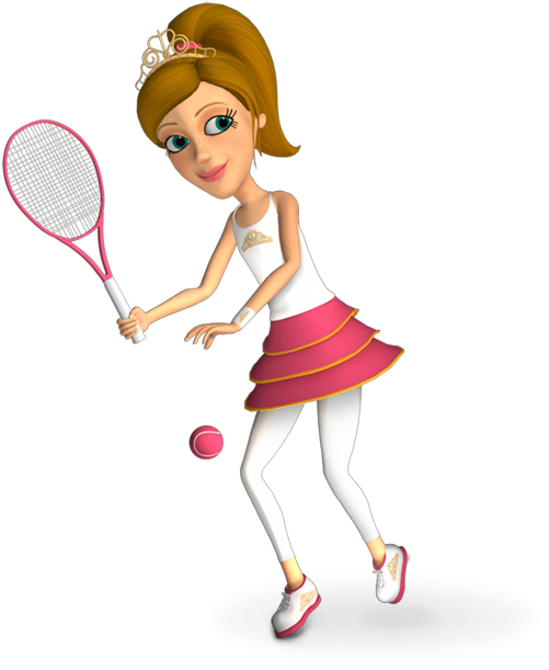 To Introduce Girls Aged 5 8 To Tennis In A Fun, Lively, - Soft Tennis (750x870), Png Download