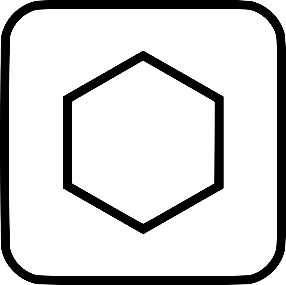 Hexagon Comments - Checkbox Icon Checkbox (981x980), Png Download