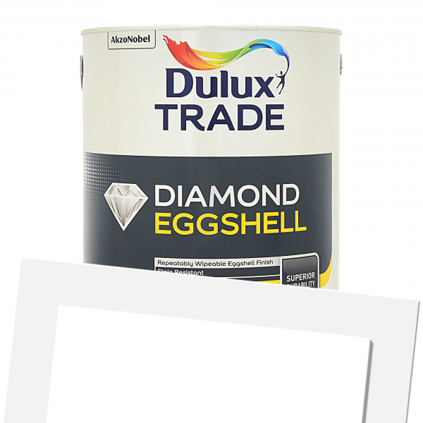 Diamond Eggshell Colour - Dulux Trade Eggshell Paint (600x600), Png Download