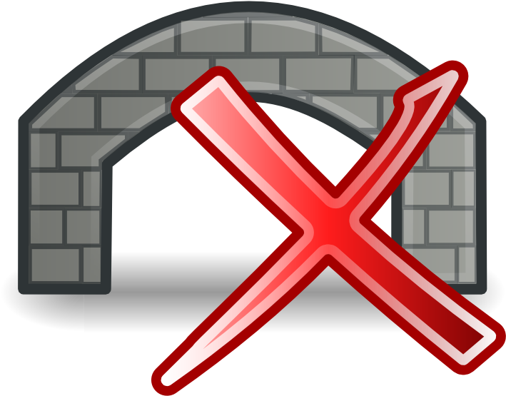 File - Brick Arch Bridge Clipart (720x720), Png Download