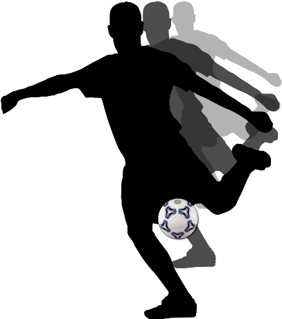 Futbol Sala Png - Dragon Ball Trunks Silhouette (435x496), Png Download