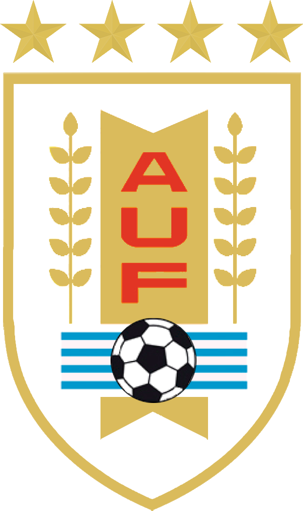Asociación Uruguaya De Fútbol - Uruguay National Football Team Logo (603x1017), Png Download