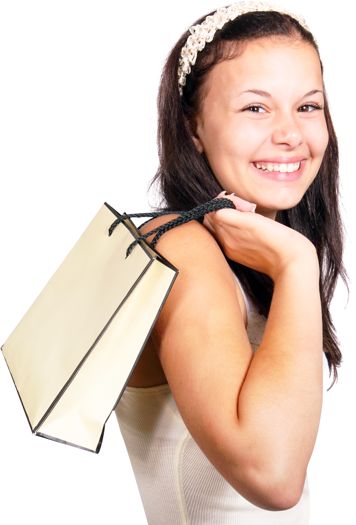 Happy Woman Png Shopping (1270x1766), Png Download