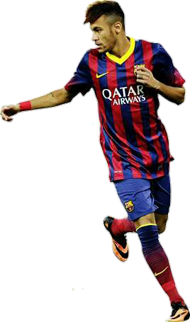 Png - Neymar Jr Fondo Blanco (268x455), Png Download