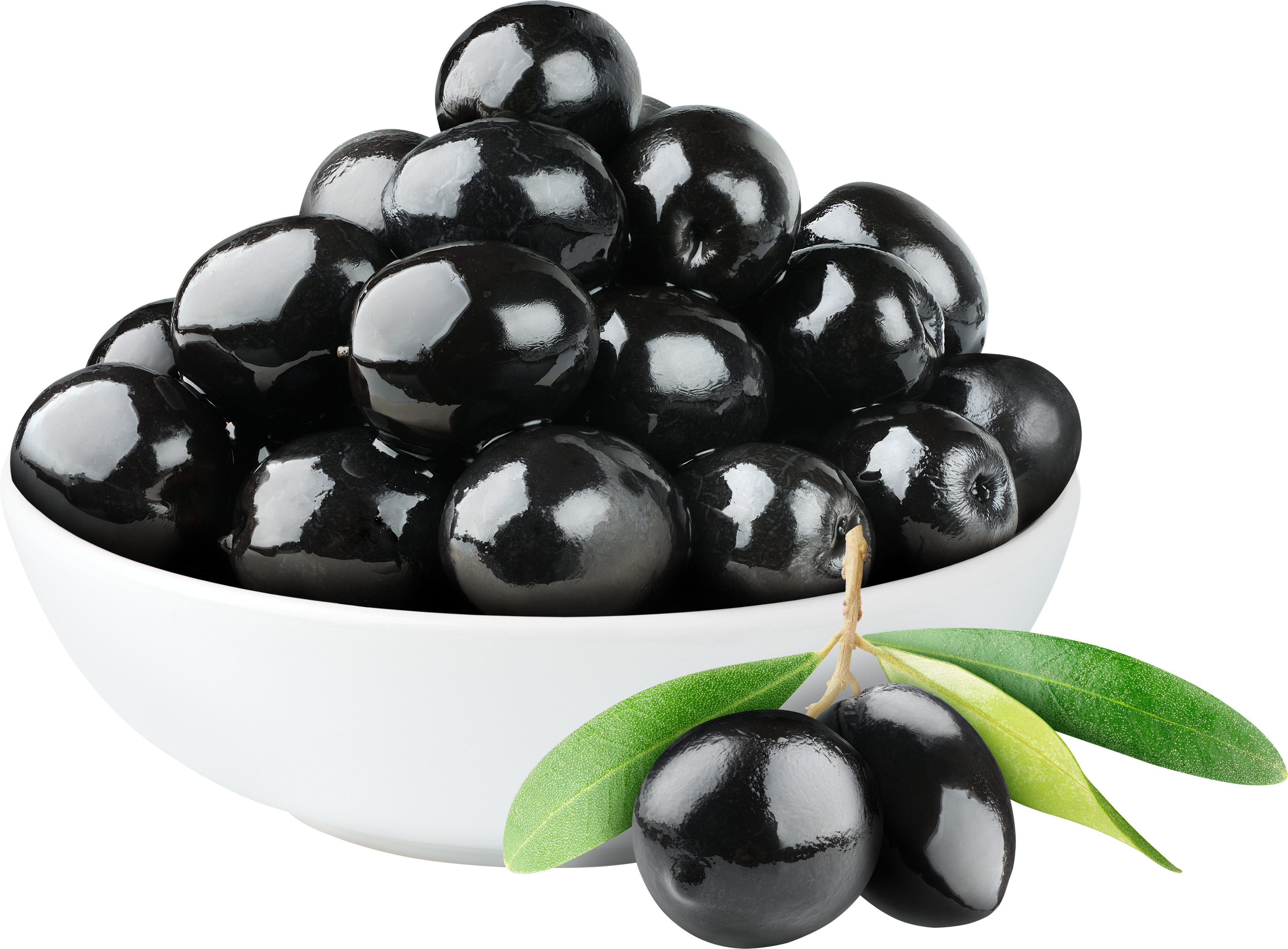 Black Olives Png (3500x2580), Png Download