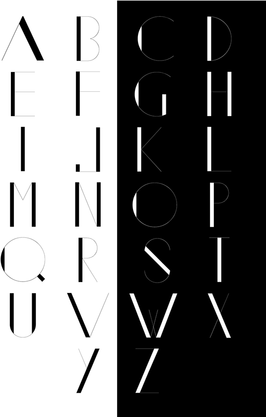 Monastic Free Font - Minimal Font Types (600x840), Png Download