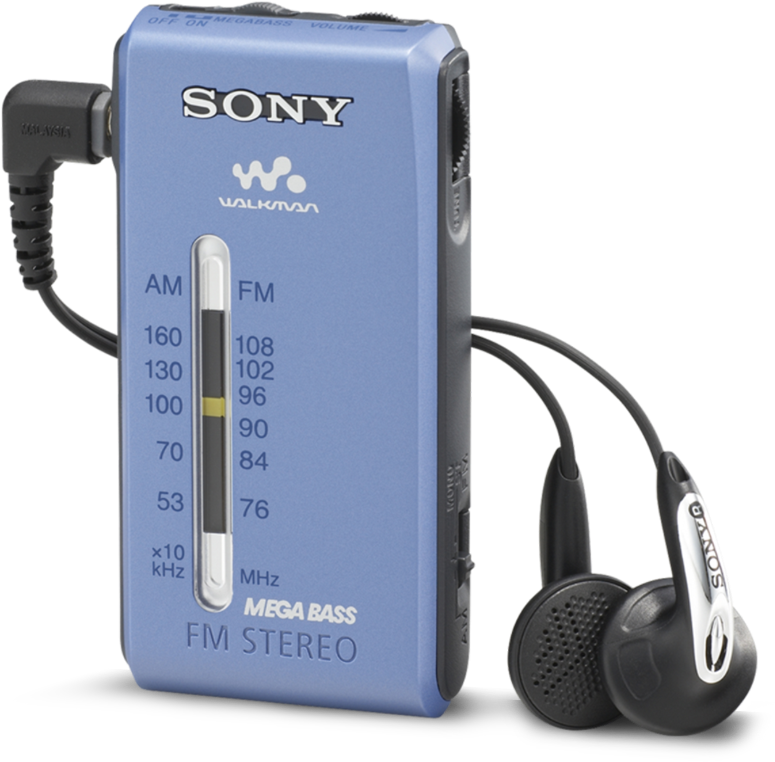 Sony Walkman Srf-s84 Portable Radio (1000x1000), Png Download