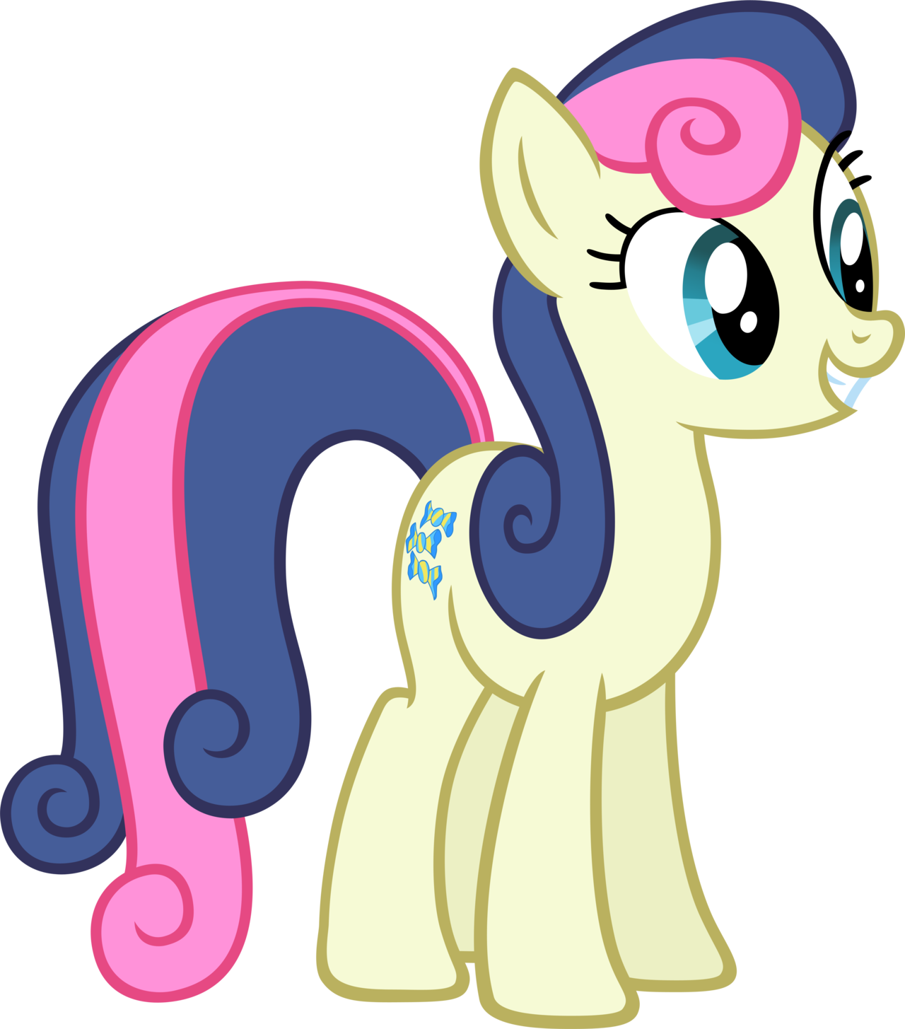Sweetie Drops - Bon Bon My Little Pony (1280x1455), Png Download