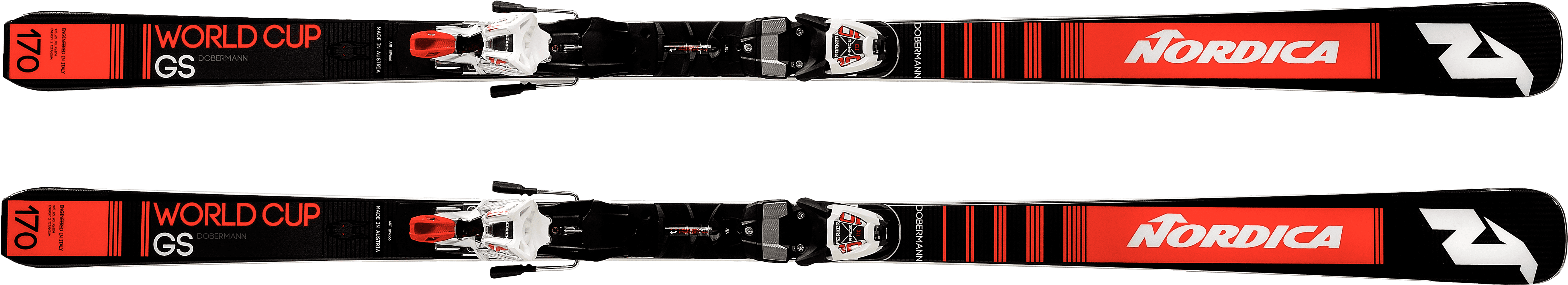 Dobermann Race Instinct Skis Detail - Nordica Dobermann Gsr 2019 (6500x1800), Png Download
