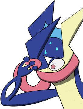 65kib, 504x360, Sweating Frog - Pokemon Sweating (504x360), Png Download