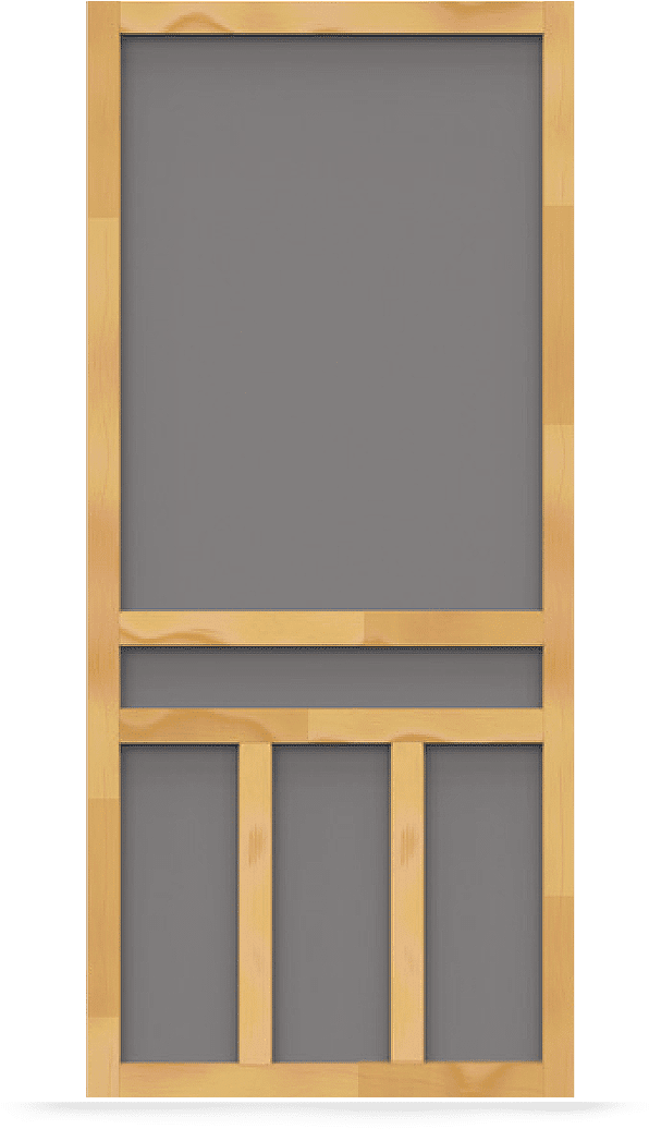 Wooden Screen Doors (900x1059), Png Download