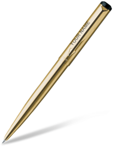 Parker Vector Gold Ball Pen - Parker Vector Gold Gt Roller Ball Pen (540x720), Png Download