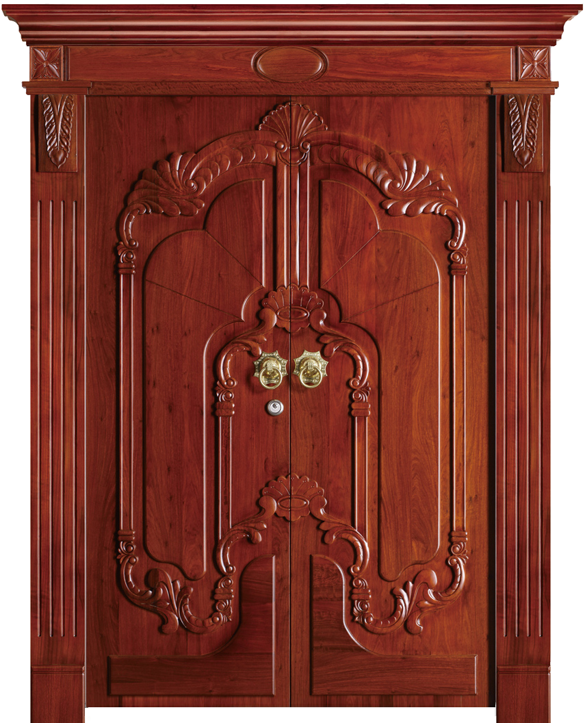 Wooden Door W4025 - Best Wooden Doors Top (926x1078), Png Download