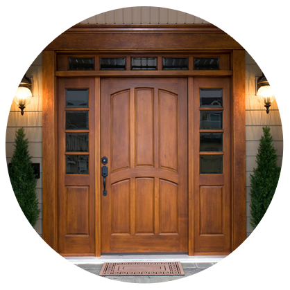Download Hd Front Wood Door Golden Brown Door Color Transparent Png Image Nicepng Com