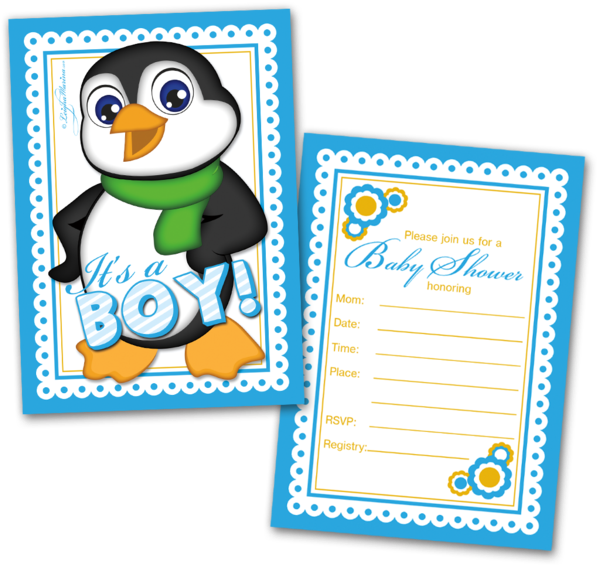 20 Baby Shower Cards And 20 Envelopes 'it's A Boy' - Dia De La Madre (600x600), Png Download