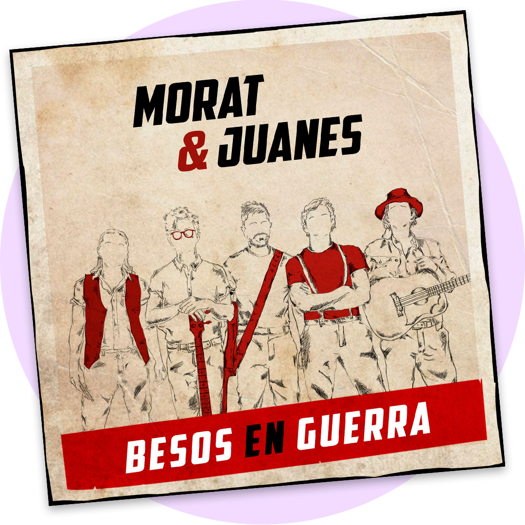 Out Now"besos En Guerra" By Morat - Besos En Guerra (1080x1080), Png Download
