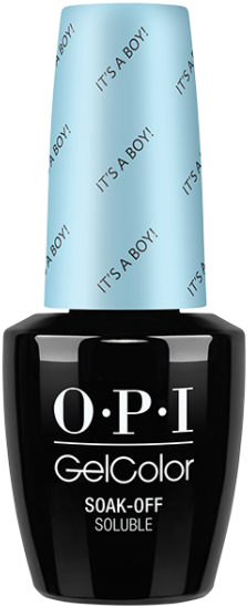 Opi Gelcolor- It's A Boy - Opi Can T Read Without My Lipstick Gel (265x560), Png Download