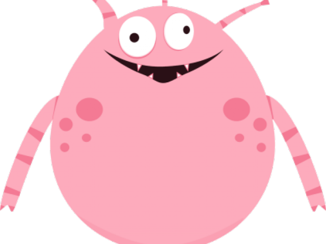 Cute Monster Clipart - Clip Art (640x480), Png Download