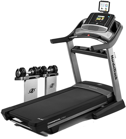 The Nordictrack Commercial 1750 Treadmill - Nordictrack Commercial 1750 (475x475), Png Download