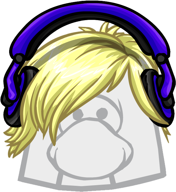 The Tunage Clothing Icon Id 1381 Updated - Club Penguin Optic Headset (653x658), Png Download