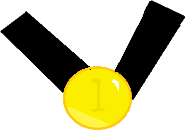 Gold Medal Idol - Gold Medal (403x310), Png Download