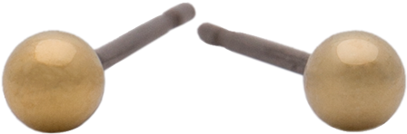 4mm Gold Ball - Gold (500x500), Png Download