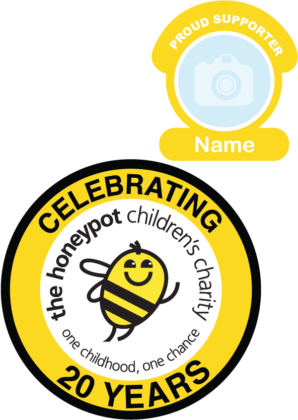 Honeypot T-shirt - Proud Supporter - Kids - Lauradanby Bee Key Ring, Insect Key Chain, Bumble Bee (679x850), Png Download
