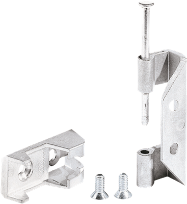 Door Mounting Kit Suit Double Door S/steel Enclosures - C-clamp (367x400), Png Download