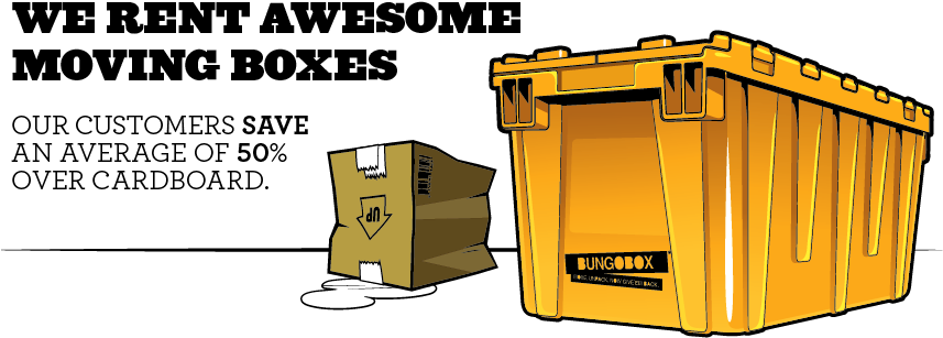 Homepage Banner Text And Bungobox Box Image - Bungobox (862x328), Png Download