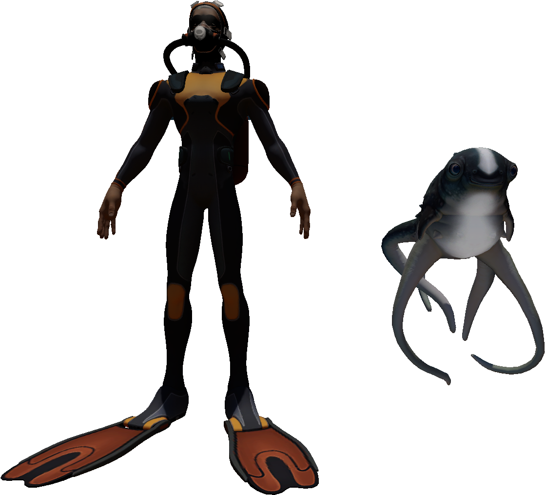 Cute Fish Size Comparison - Fish (1920x1080), Png Download