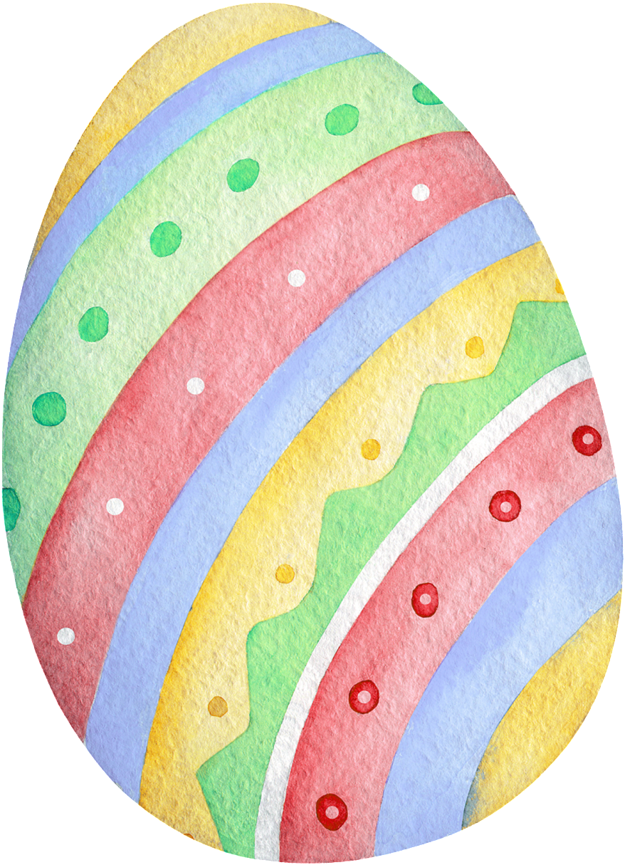 Watercolor Beautiful Egg Transparent - Watercolor Painting (1024x1370), Png Download