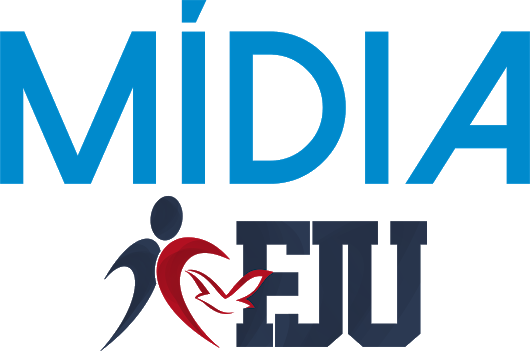 Fish Cute Png - Logo Midia Fju Png (530x351), Png Download