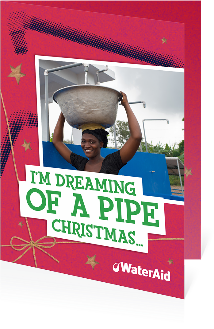 $13 Can Help Pipe Water To A Village - Wateraid (1200x1200), Png Download