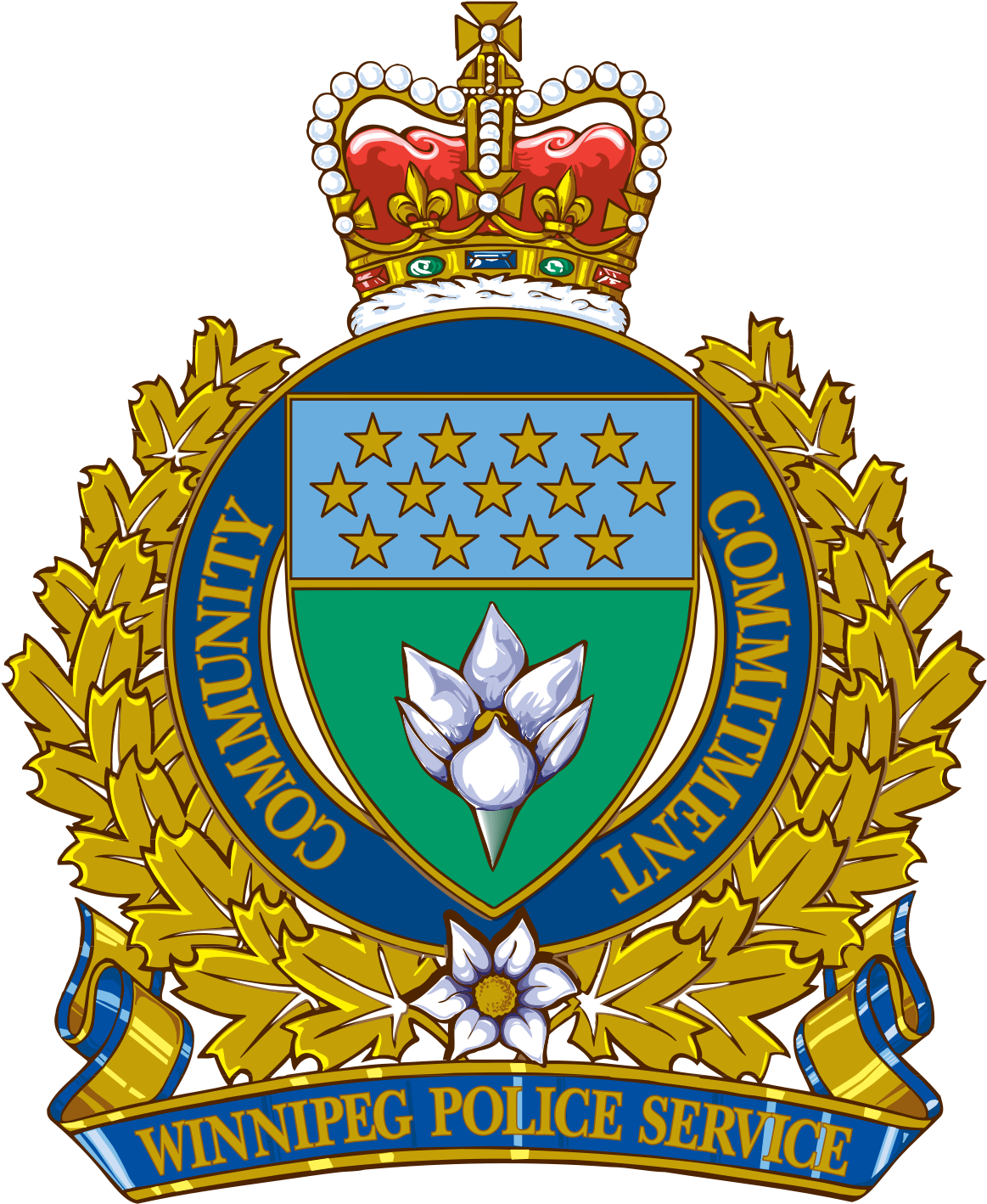 Winnipeg Police Service - Winnipeg Police Services Logo (1200x1434), Png Download