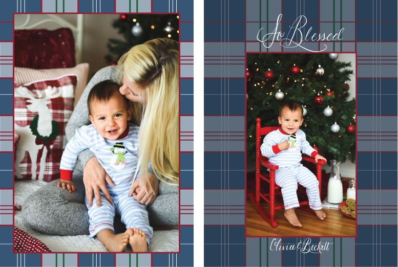 Olivia Christmas Card 2017 Print - Christmas Day (777x522), Png Download