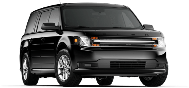 2018 Ford Flex Se - Black Ford Flex 2017 (768x384), Png Download