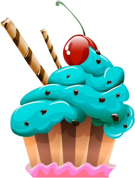 Cupcake & Bolos E Etc Cupcake Vector, Cupcake Pictures, - Cup Cake Png (500x601), Png Download