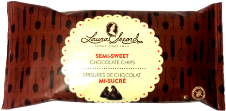 Semi-sweet Chocolate Chips 250 G - Laura Secord Dark Chocolate Spread (475x358), Png Download