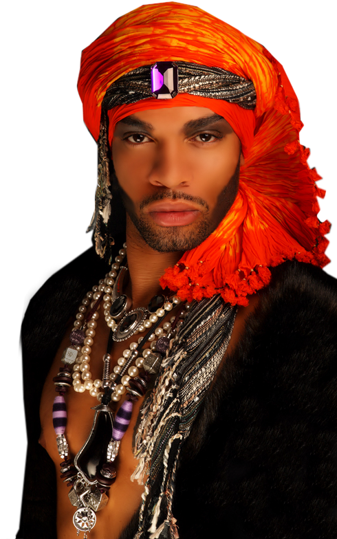 Arabian Muslim Men - Turban (571x800), Png Download