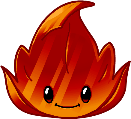 Lava Leaf - Plants Vs. Zombies (534x539), Png Download