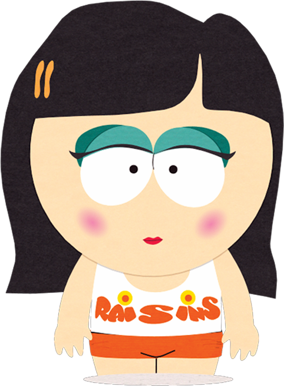Raisins-girls - South Park Raisins (578x784), Png Download