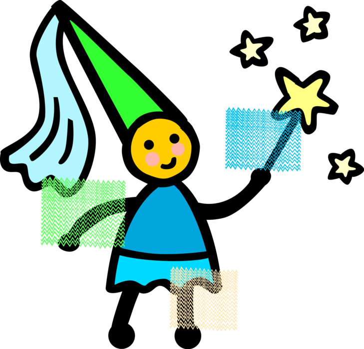 Vector Illustration Of Young Girl In Mythical Fairy (729x700), Png Download