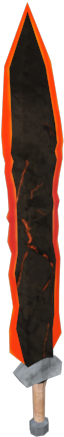 Fire-sword - Sword (640x480), Png Download