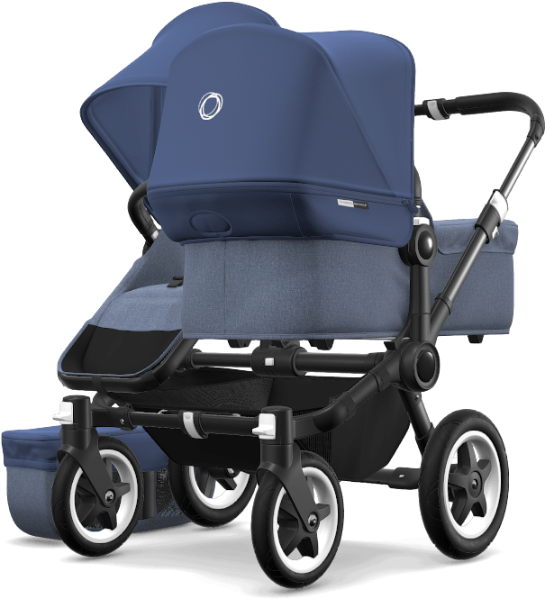 Sky Blue - Bugaboo Twin (1000x835), Png Download