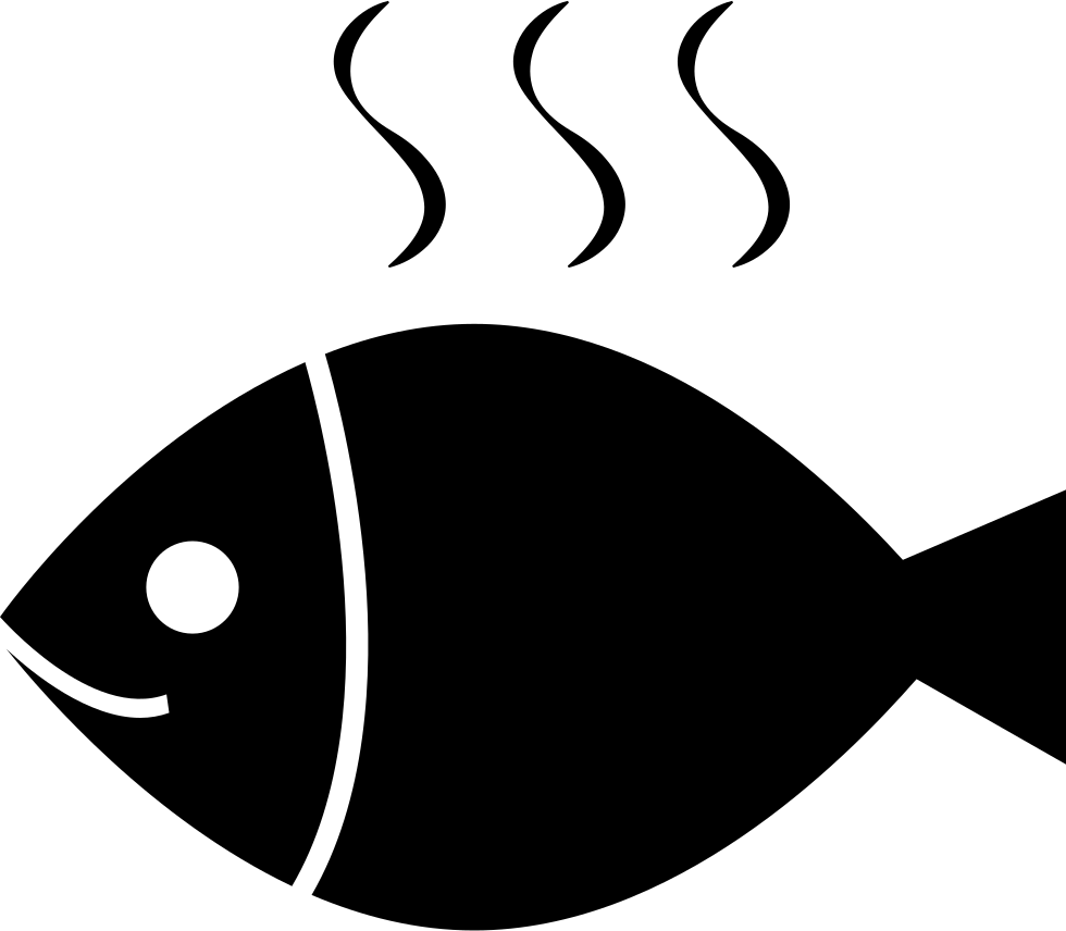 Cooked Fish Icon Free Download Png Respect Fish Outline - Fish Food Icon (980x856), Png Download