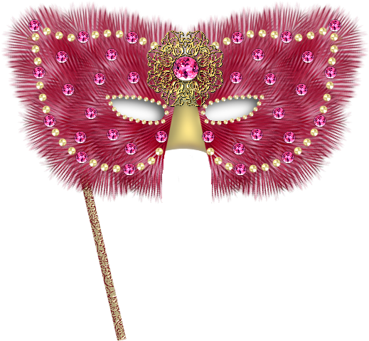 Free Mardi Gras Border Png - Antifaz Carnaval Fondo Transparente (538x498), Png Download
