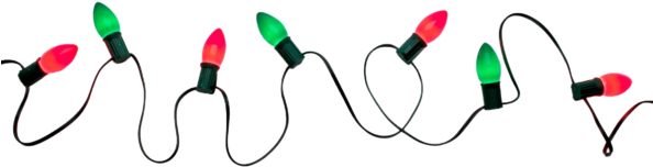 11 Incredible Christmas Lights Png Photo Inspirations - Christmas Lights No Background (593x218), Png Download