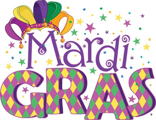 Cowgirl Bbq - Mardi Gras Clipart (500x384), Png Download